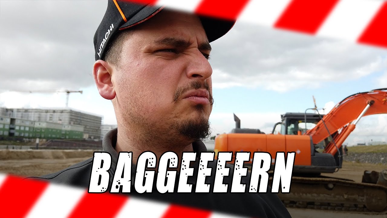Wenn der Chef in Hamburgs Hafencity baggert... | Der Macker mit dem Bagger