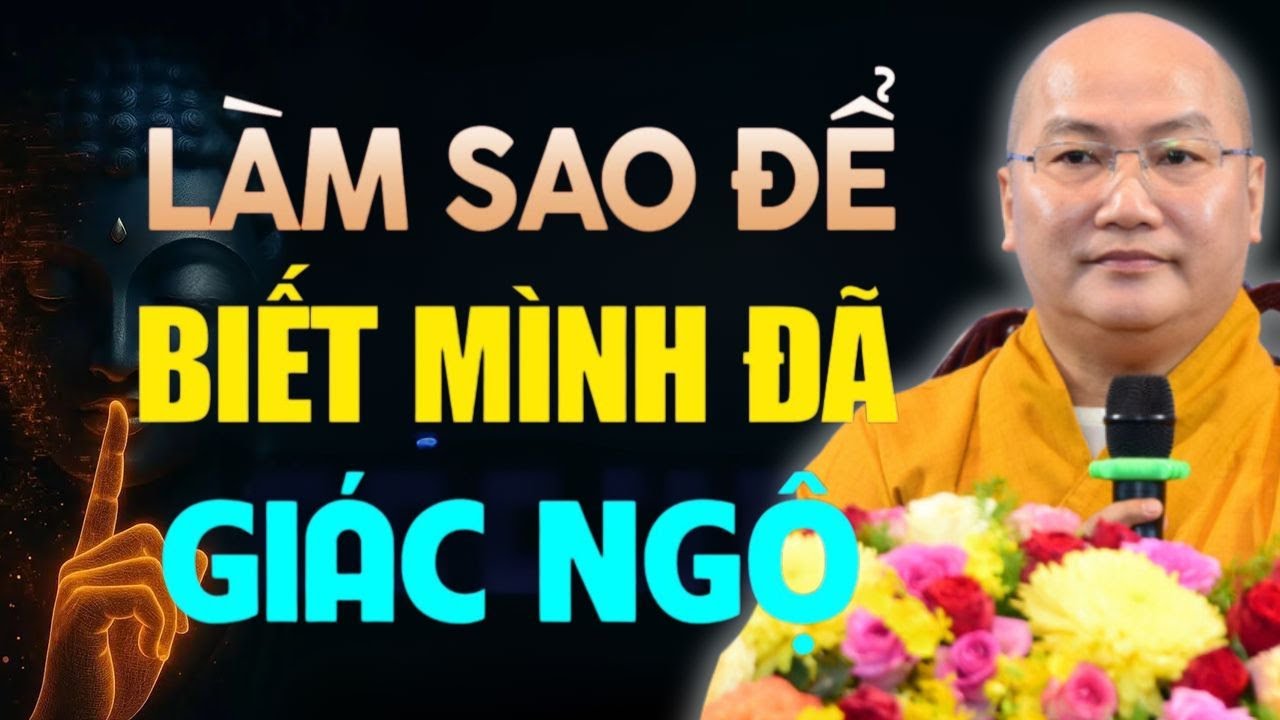 Làm Sao Biết Mình Đã Giác Ngộ |  Người Giác Ngộ Nhìn Đời Như Thế Nào? Thầy Thích Phước Tiến
