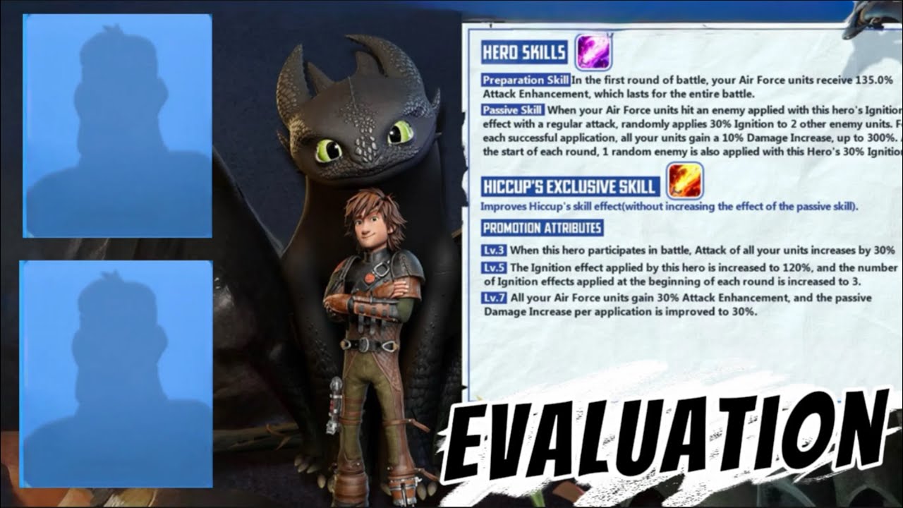 TOPWAR: The Evaluation of Hiccup | Best Air Force Setup