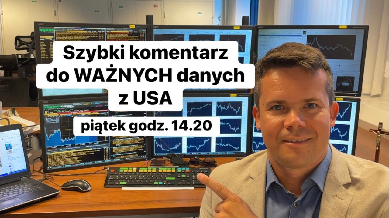 🔥Szybki komentarz do WAŻNYCH danych z USA🔥