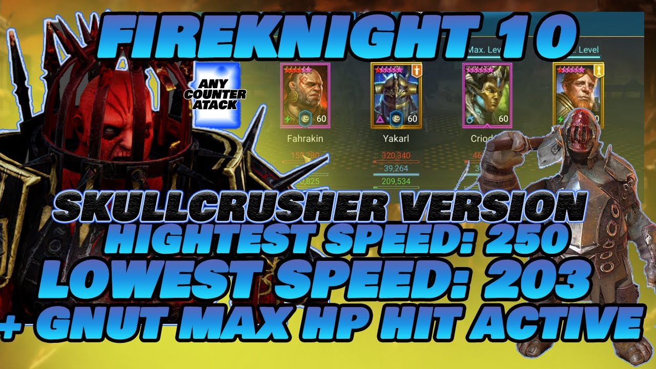 INSANE BUDGET FIREKNIGHT 10 TEAM! LOW SPEEDS BUT WIN!
