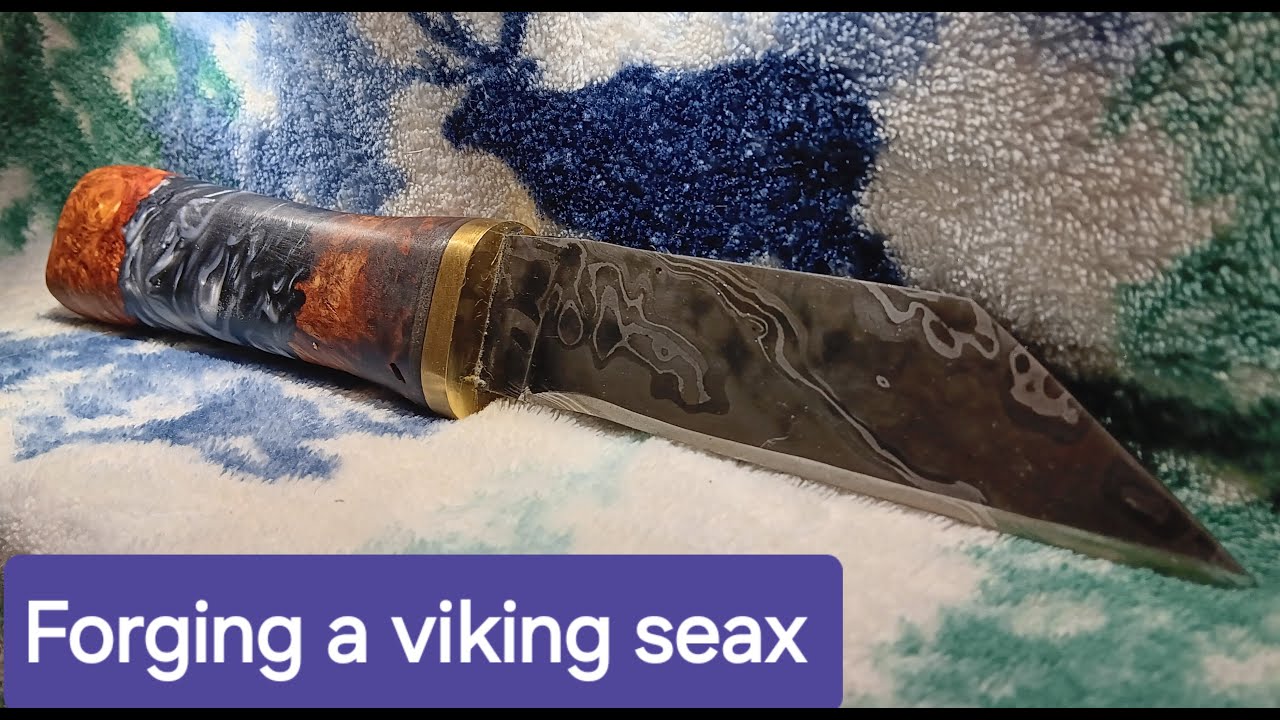 Forging a Viking Seax for Viking Challenge
