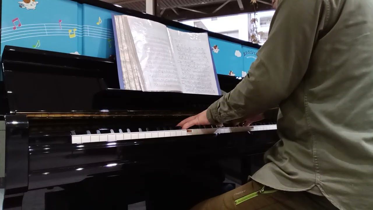 『Cry Me a River/クライ・ミー・ア・リヴァー/クライ・ミー・ア・リバー』『またたびくんピアノ/東京シティエアターミナル/T-CAT』東京ストリート・ピアノ・フェスティバル