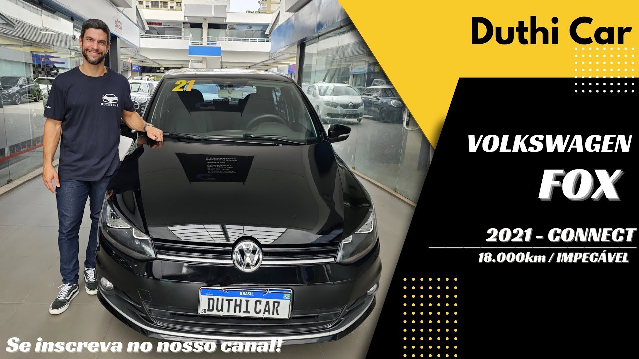 Volkswagen Fox Connect 1.6 - 2021 com 18.000 km - Duthi Car
