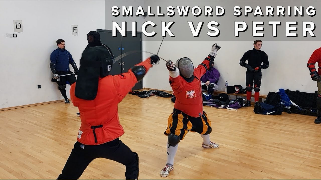 Smallsword Sparring - Nick (AHF) vs Peter (INDES Graz)