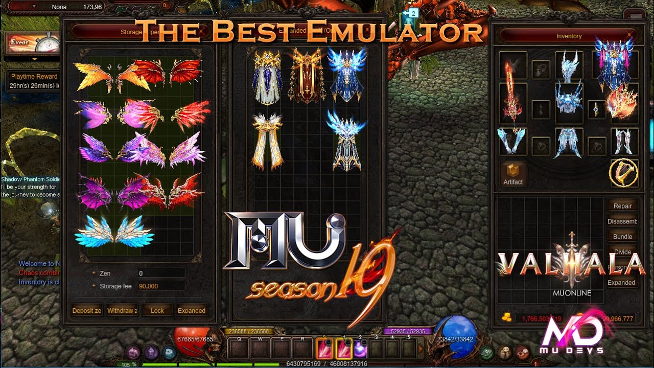MUOnline Season 19.1-3 WINGS LV 5 SYSTEM
