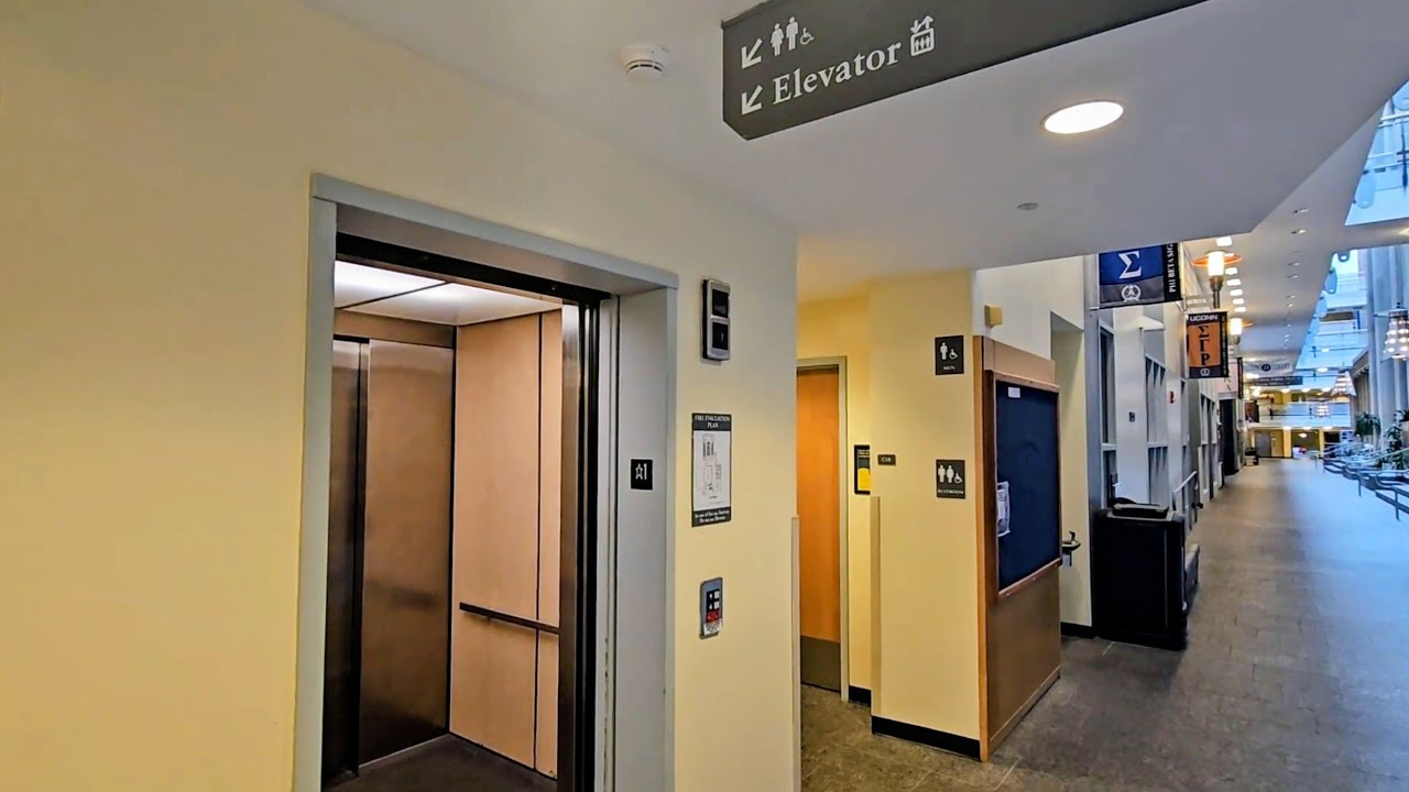 Otis Series 1 Hydraulic Elevator in Student Union @ University of Connecticut, Storrs CT