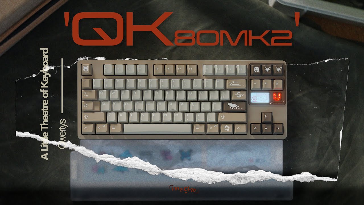 QK80 MK2 _ milky tea