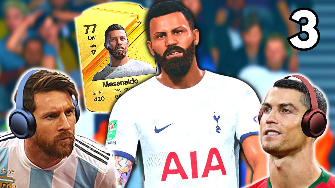 Messi & Ronaldo FC 24 Player Career - BECOMING A STARTER!