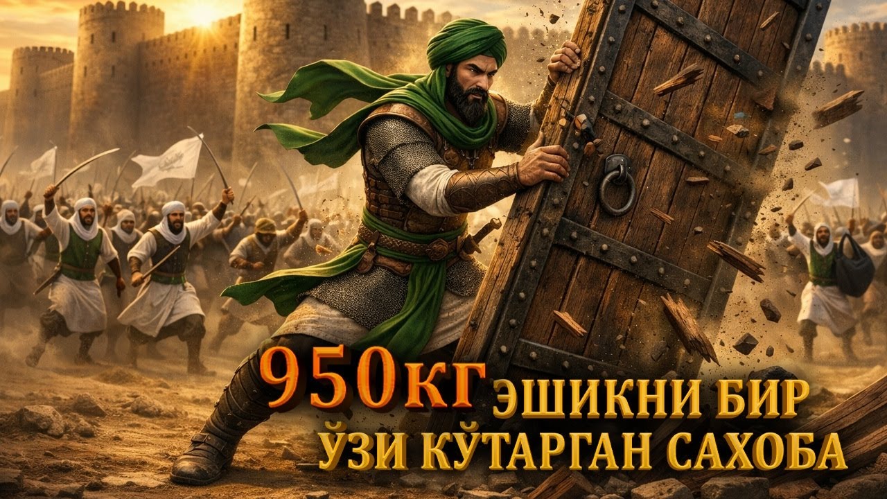 Tarixni larzaga solgan buyuk sahobiy - Xaybar jangi