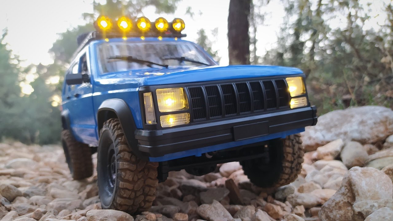 MN 78 CHEROKEE XJ 1/12 Scale Unboxing And First Trail Run