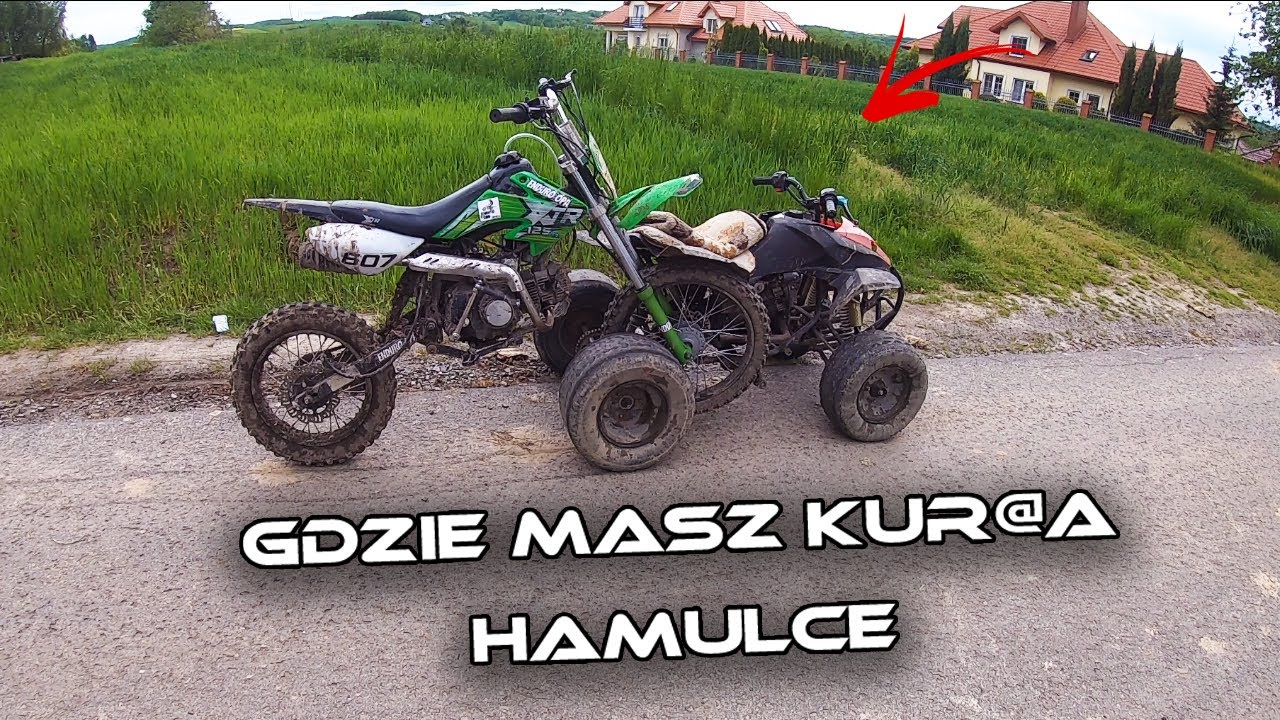 Quad 125 & Cross 125 - Gdzie masz hamulce do jasnej cholery !?! Same wariaty na tych sprzętach 😆