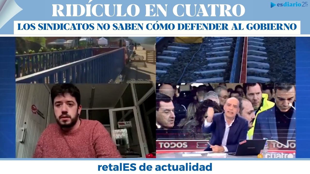 #VIRAL Un sindicalista hace el rid&iacute;culo mientras defiende al Gobierno y Nacho Abad le frena en seco