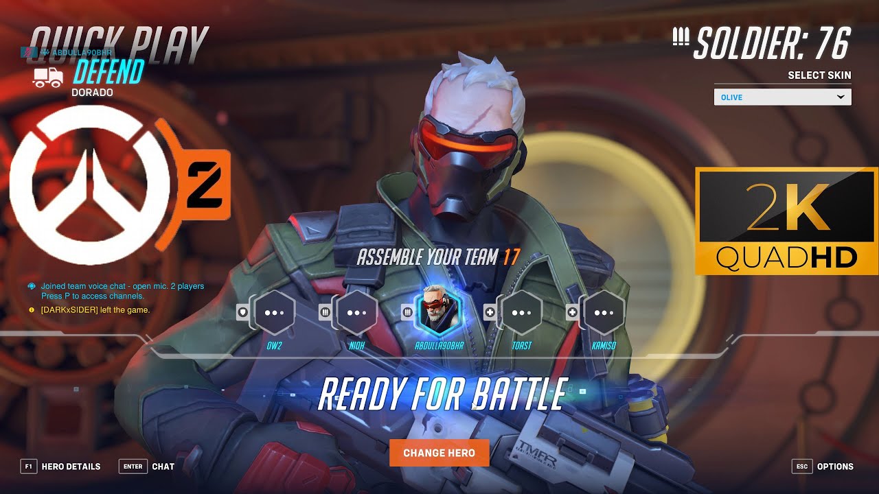Overwatch 2 GamePlay 2K