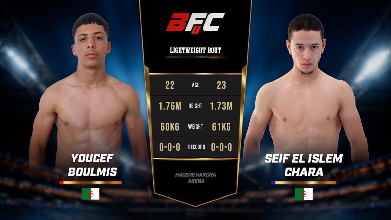 #BFC8 Youcef BOULMIS VS Sohaib Seif El Islem CHARA