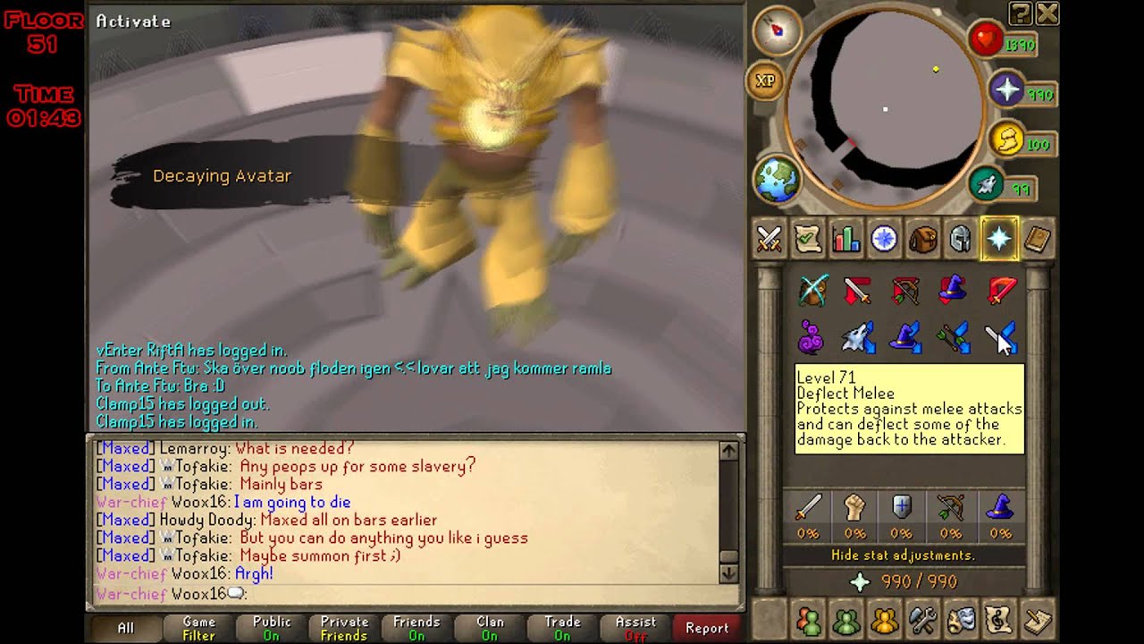 Jagex Challenge - Dominion Tower - Endurance Mode - 28 Cabbages
