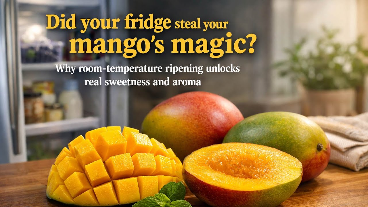 From firm and forgettable to juicy and lush: the case for letting mangos ripen on the counter