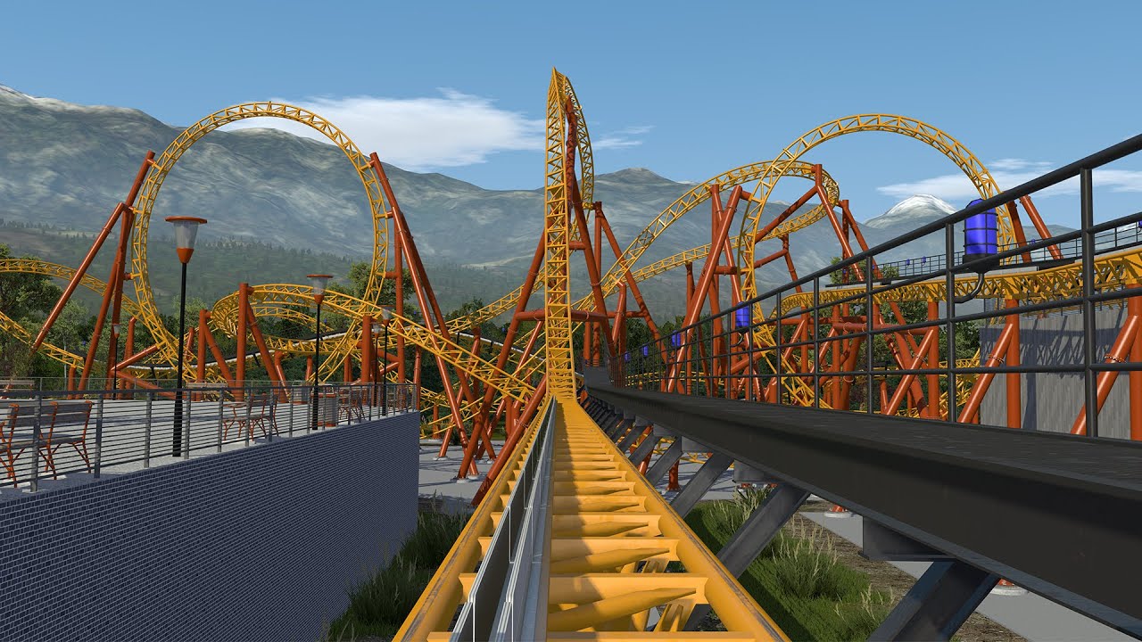 Andromeda - NoLimits 2 (Mack Multi-Launch Coaster) // POV