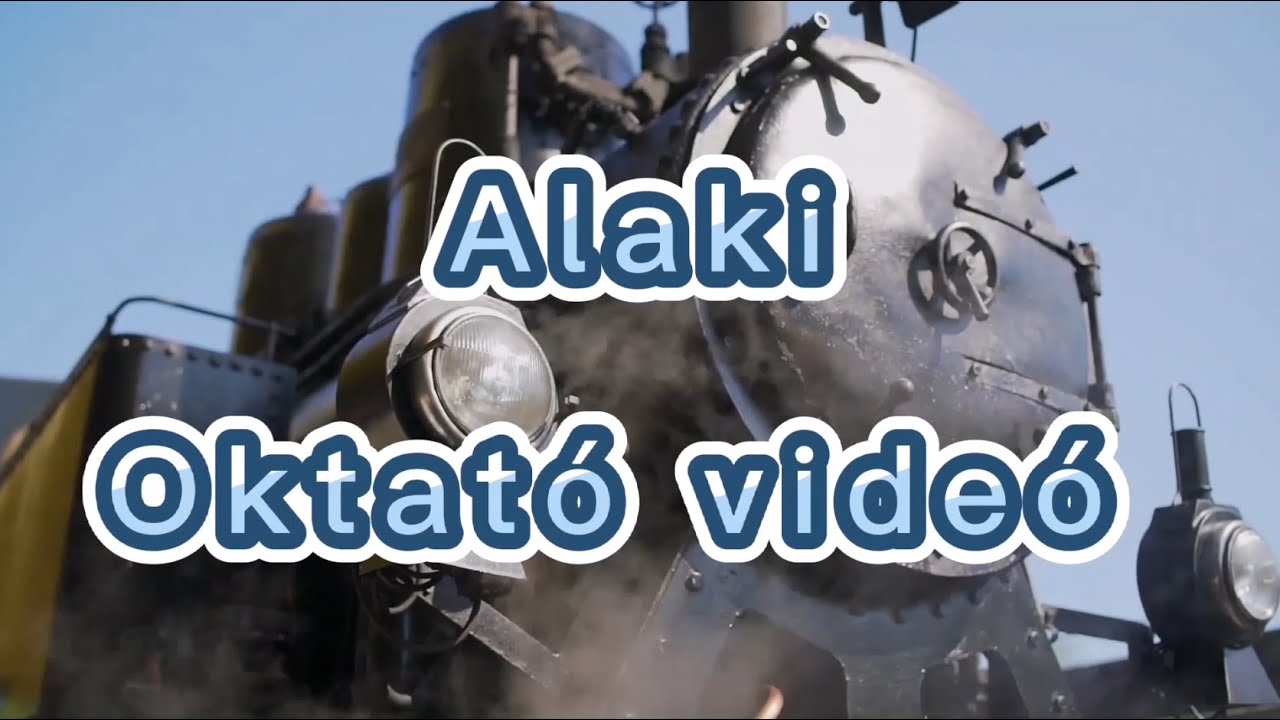 Az alakizás alapjai