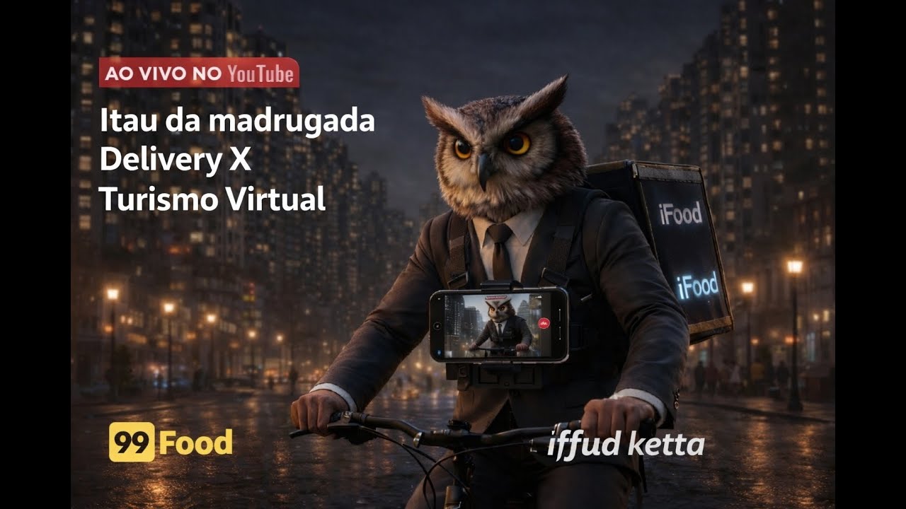 Itau da madrugada | Rumo aos 600 inscritos 🚀🌙🦉 | Ao vivo