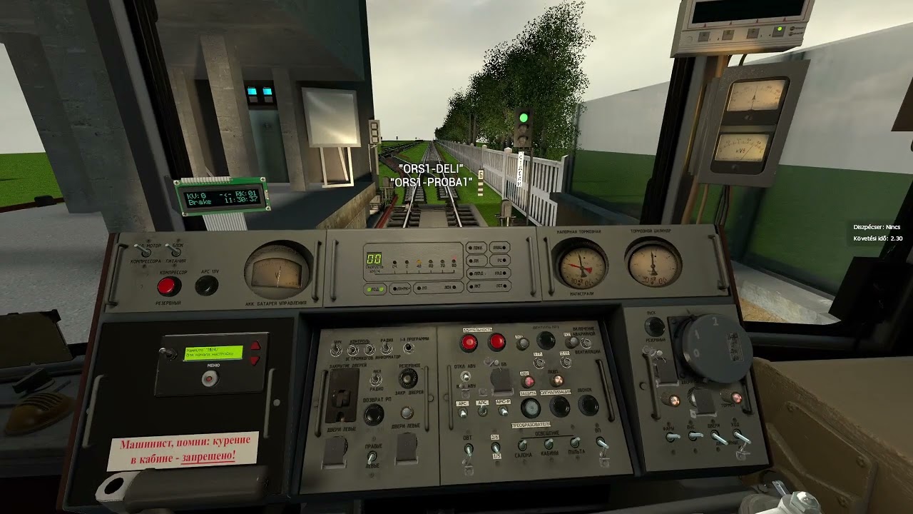 m2 metró garry's mod metrostroi teszt (első verzió)