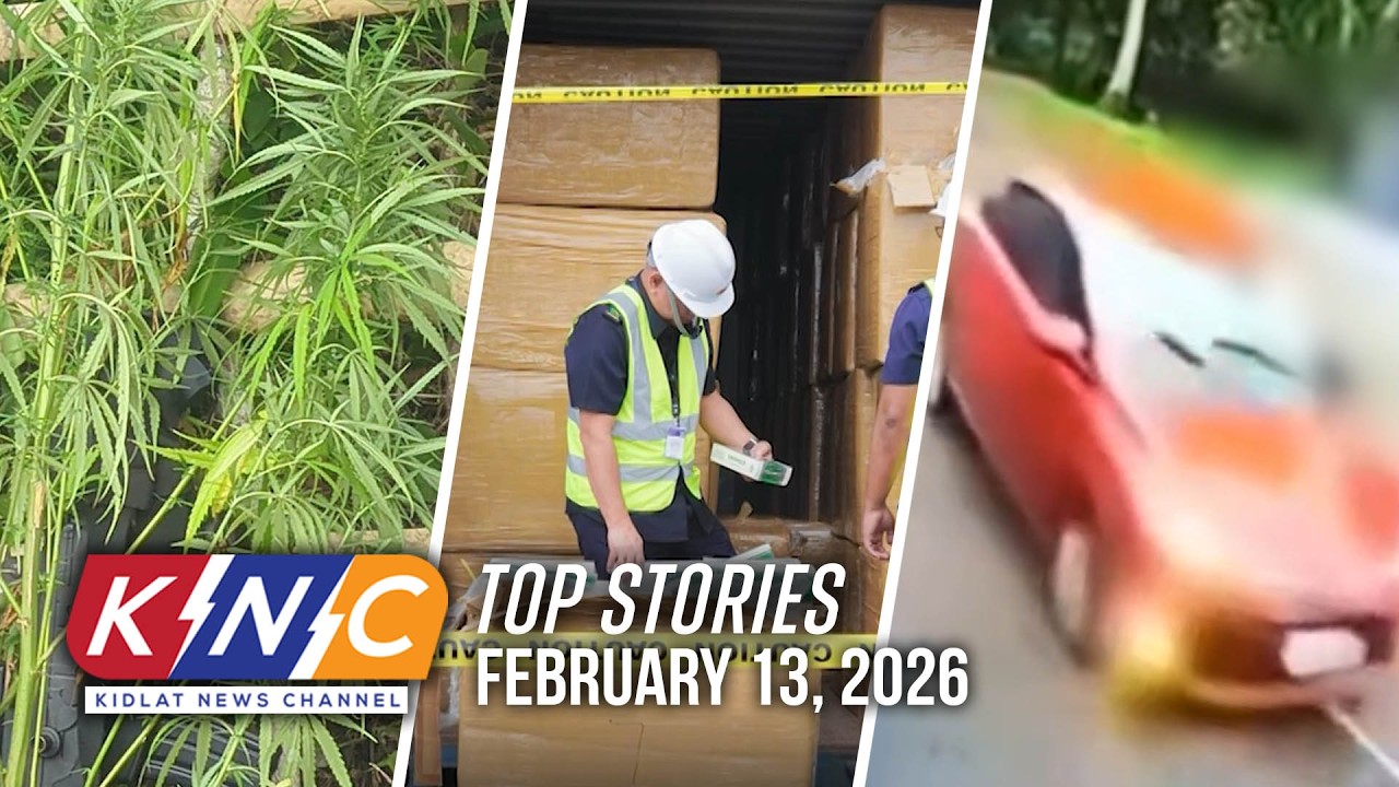 Kidlat News of the day (February 13 2026)