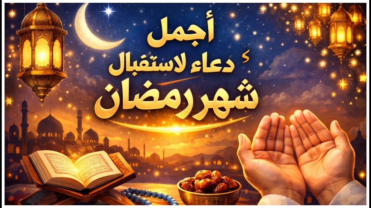 اللهم بلغنا رمضان🌛😍 أجمل دعاء لإستقبال شهر رمضان 1447 \ 2026 RAMADAN 2026: Dua | New moon