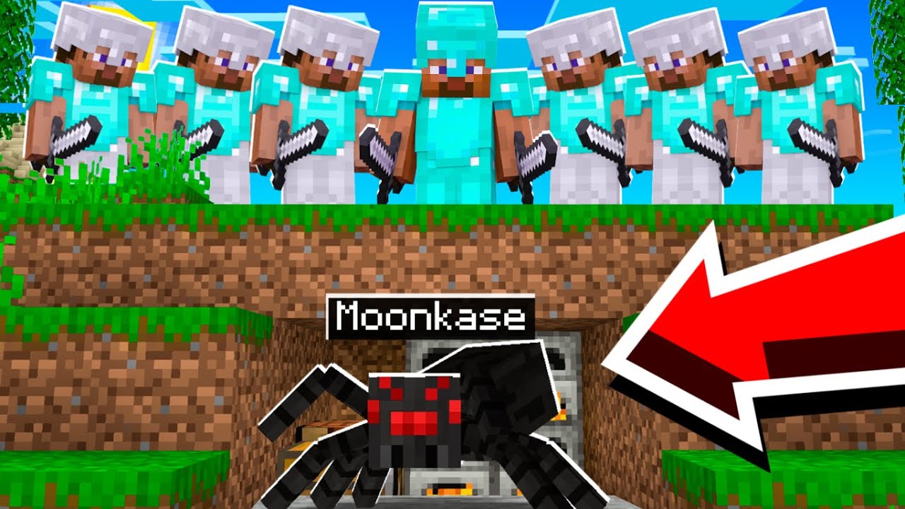 minecraft manhunt... só que eu me transformava secretamente em Animais sem ninguém saber...