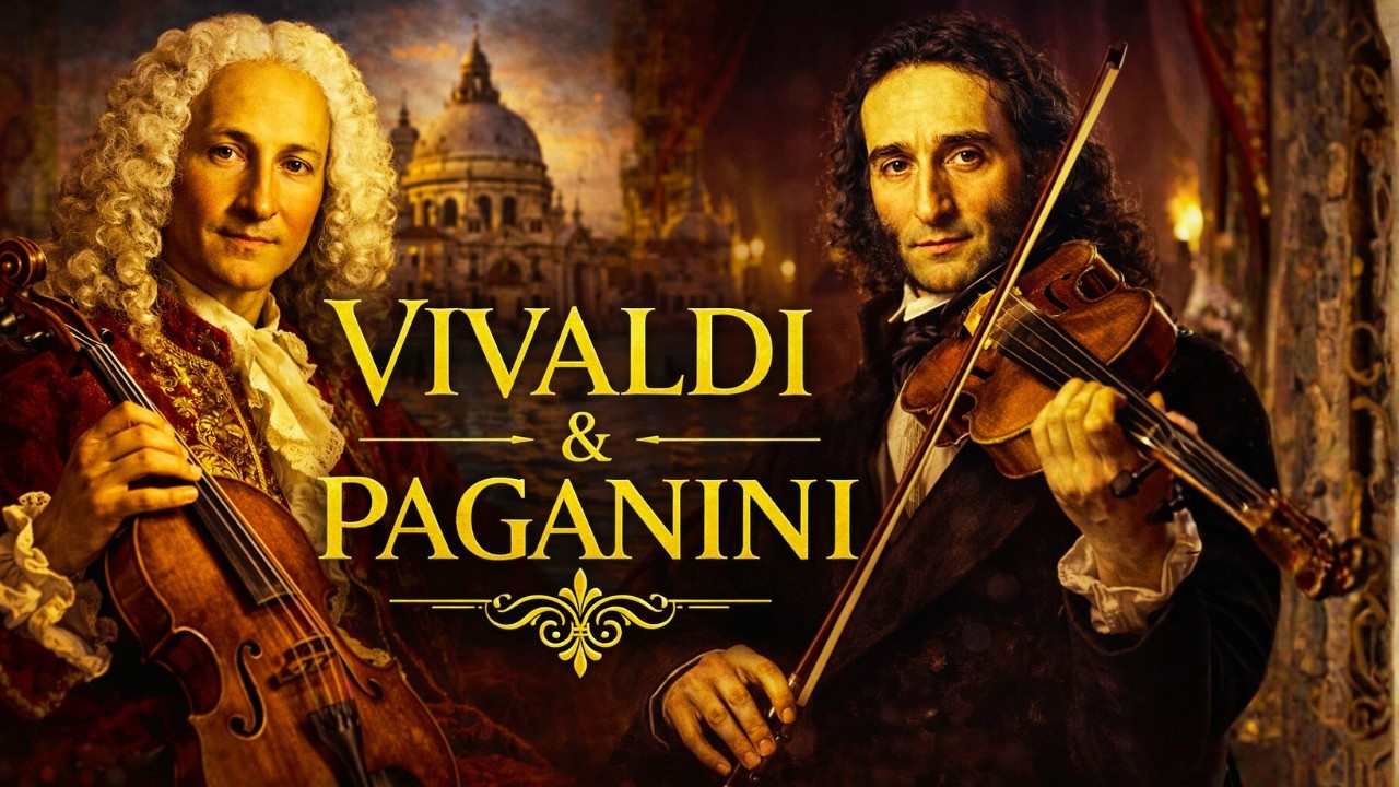 🎻Legendary Violin Music | Vivaldi & Paganini Inspired Classical Masterpiece