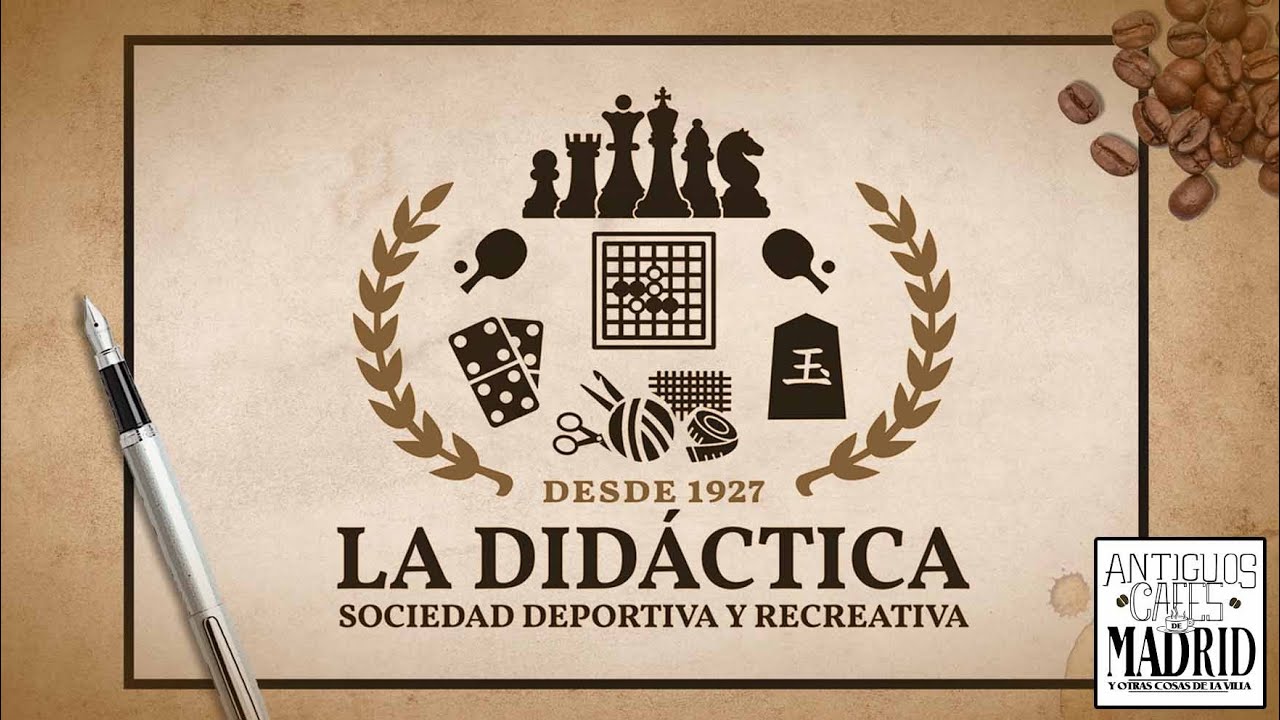 La Didáctica. Una sociedad centenaria en el centro de Madrid | #AntiguosCafésdeMadrid