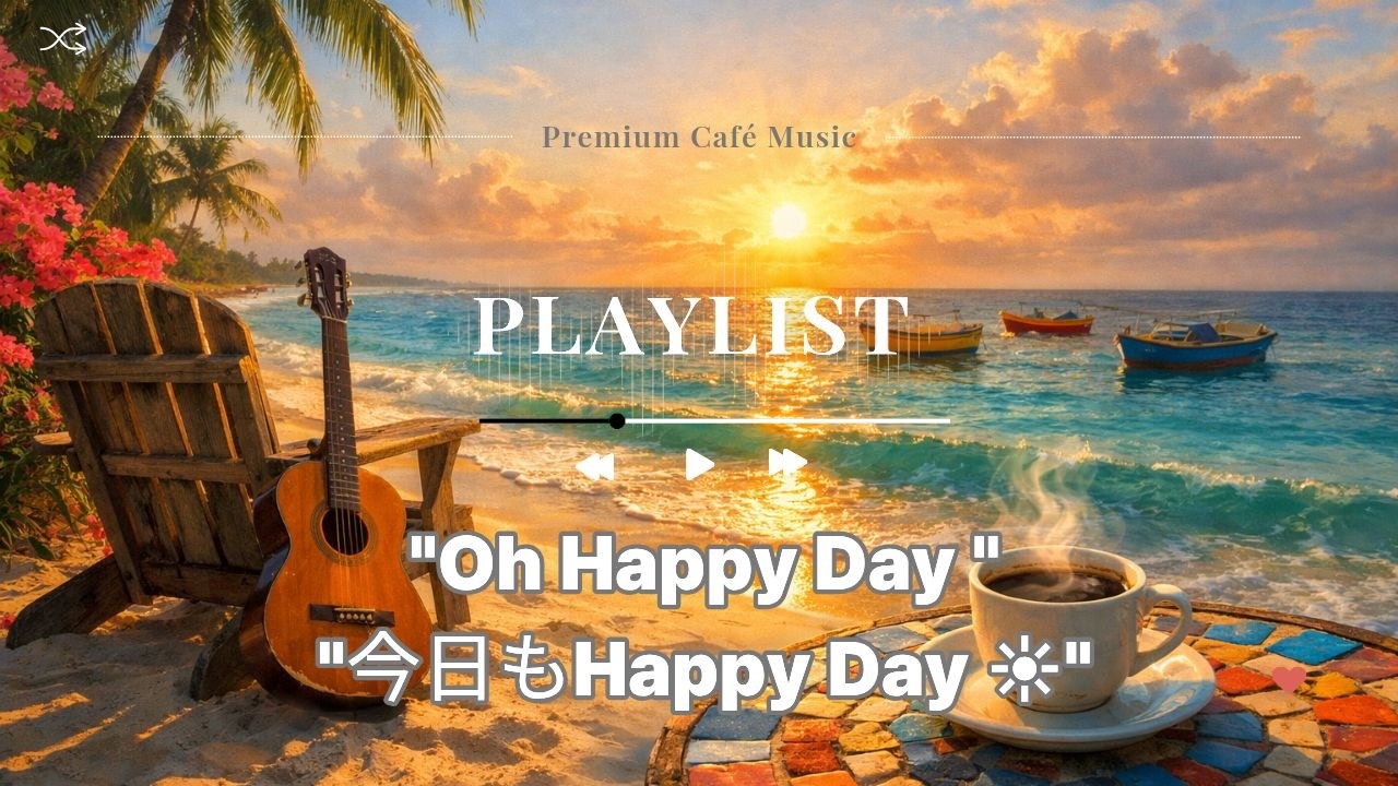 창조적 영감이 샘솟는 하루 Vol.6   Creative Morning Playlist|   幸せな一日 クリエイティブ音楽 🌞