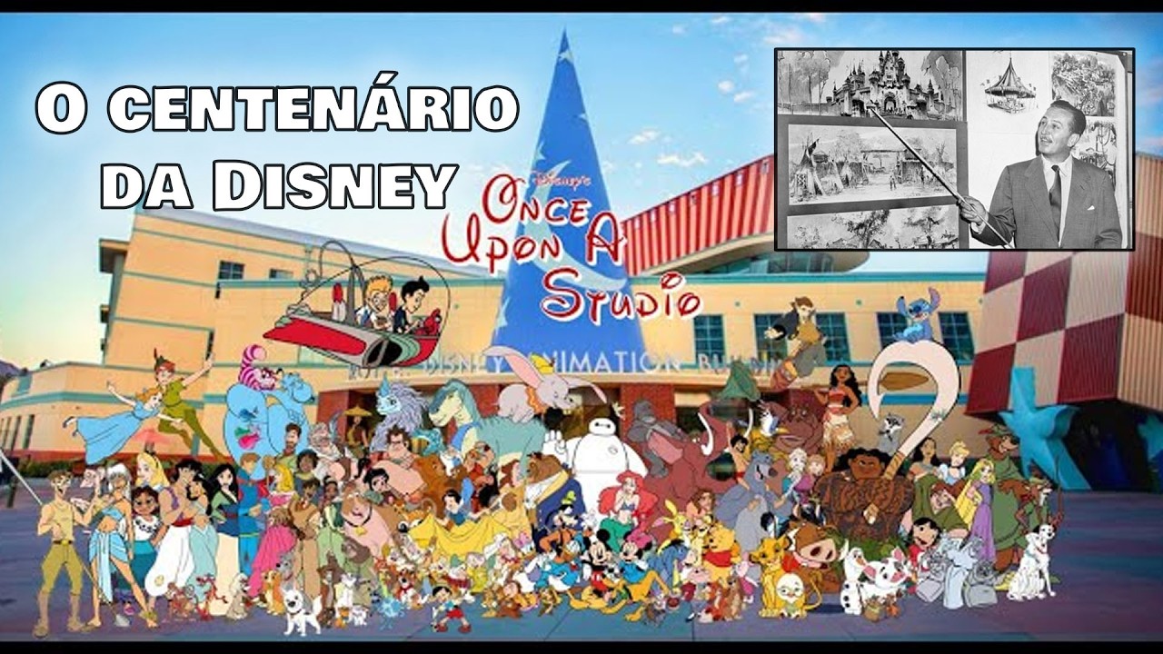 O CURTA DE 100 ANOS DA DISNEY | ANÁLISE DE ONCE UPON A STUDIO