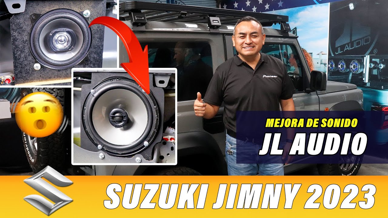 Suzuki Jimny 2023 Sistema JL Audio C2 Parte 1.