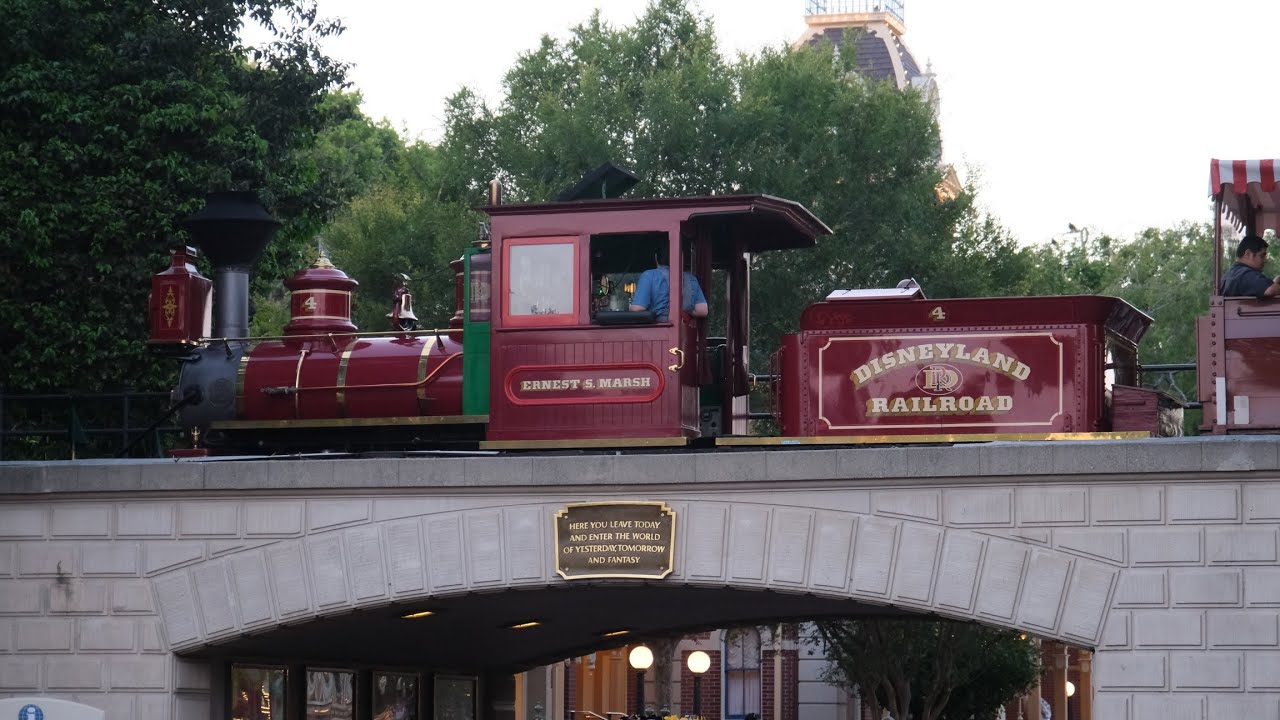 Disneyland Railroad: Main Street, U.S.A. to New Orleans Square, May 2025