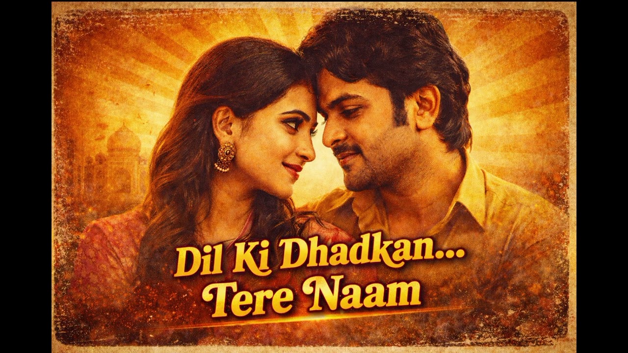 Dil Ki Dhadkan… Tere Naam ❤️ | Romantic Love Song | 1970s Bollywood 