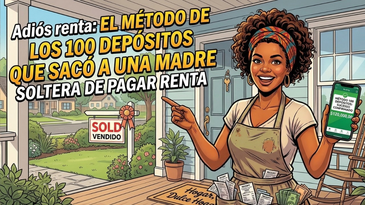 Cómo una AMA DE CASA  usó el Método de LOS CIEN DEPÓSITOS y COMPRÓ SU CASA PROPIA en 14 MESES