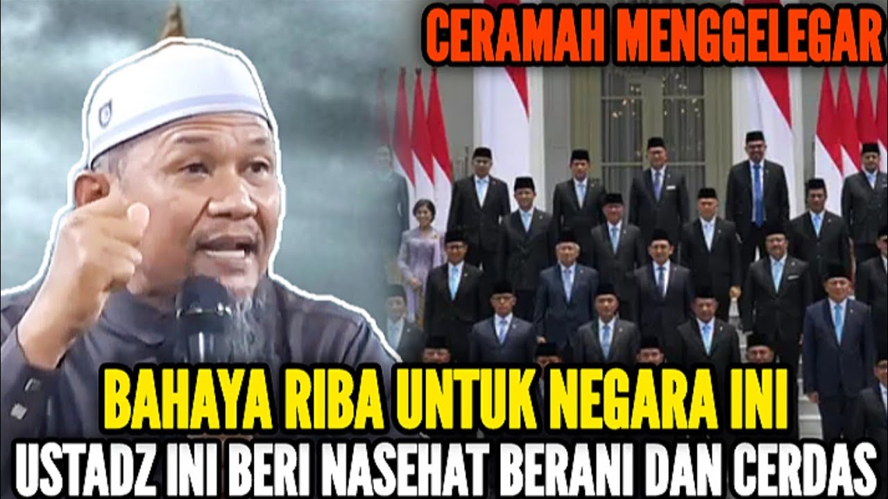 🔴 BAHAYA RIBA UNTUK NEGARA INI, USTADZ INI BERI NASEHAT BERANI DAN CERDAS | Ustadz Zulherwin Zakir 