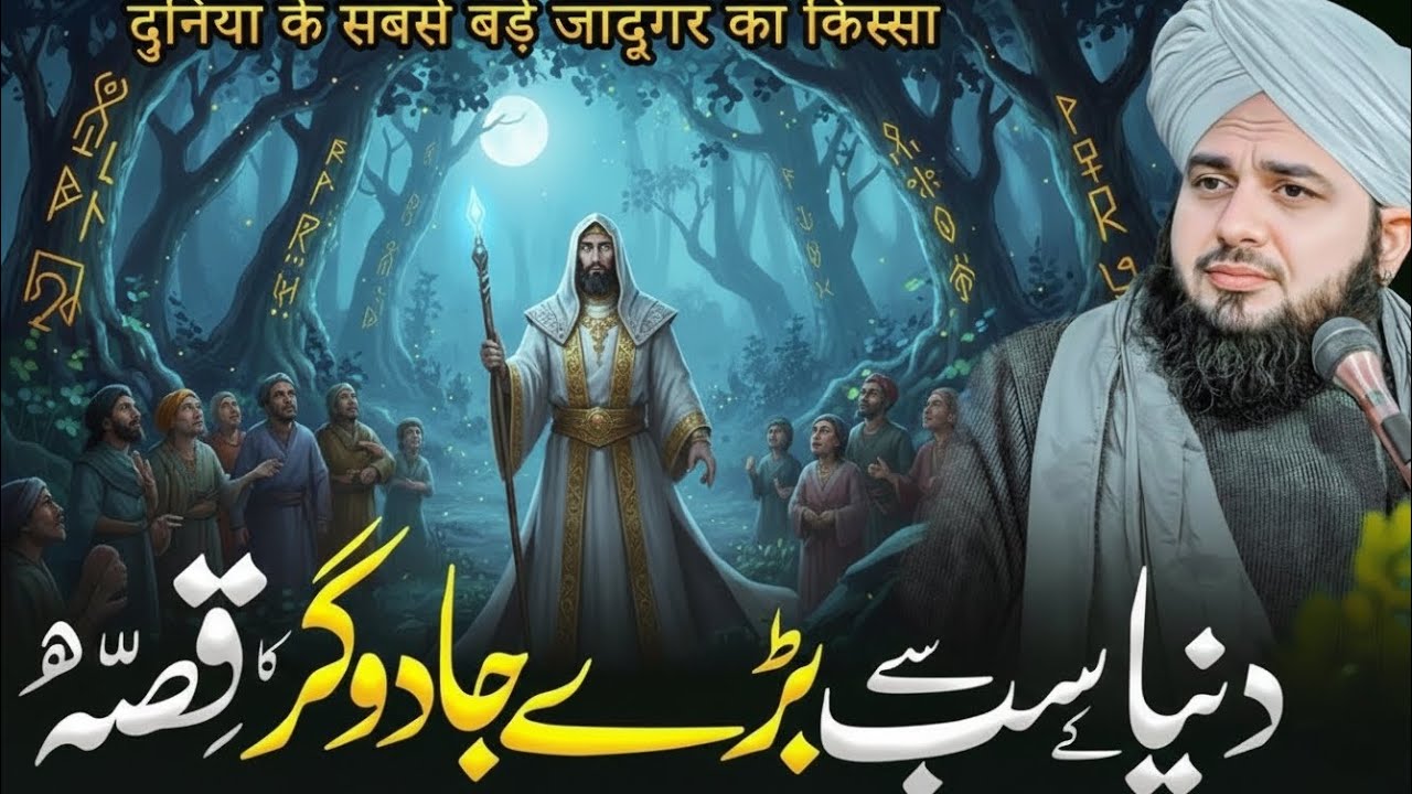 Duniya Ke Sab Se Baray Jadugar Ka Ibratnaak Waqia | Heart Touching Islamic Bayan By Ajmal Raza Qadri