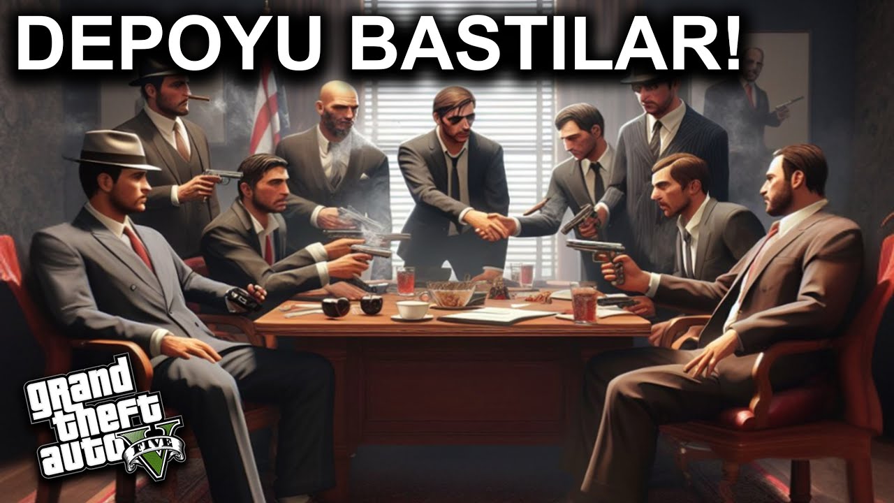 GTA 5 GERÇEK HAYAT #14 - MAFYA DEPOYU BASTI !! - HARAÇ KESTİ !!!