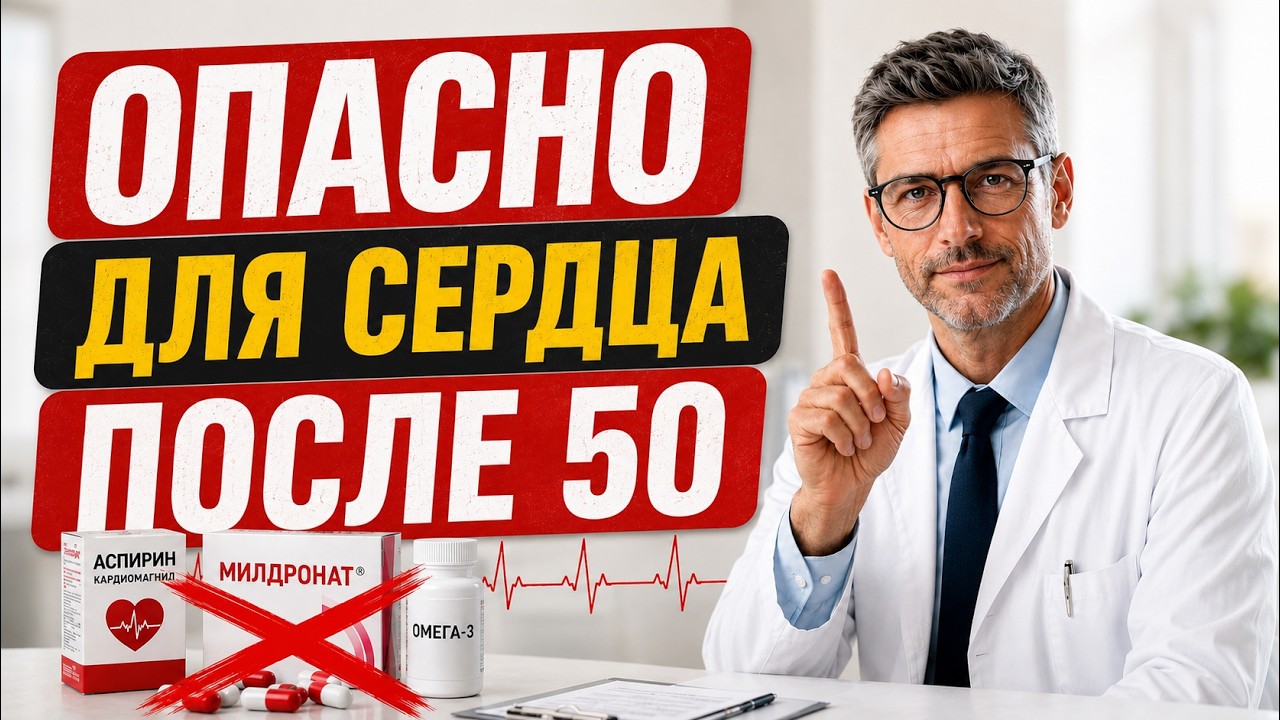 Аптечные препараты, которые опасны после 50