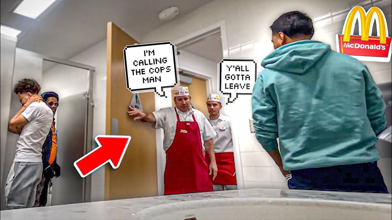 SCREAMING IN PUBLIC RESTROOM PRANK! | Part 1