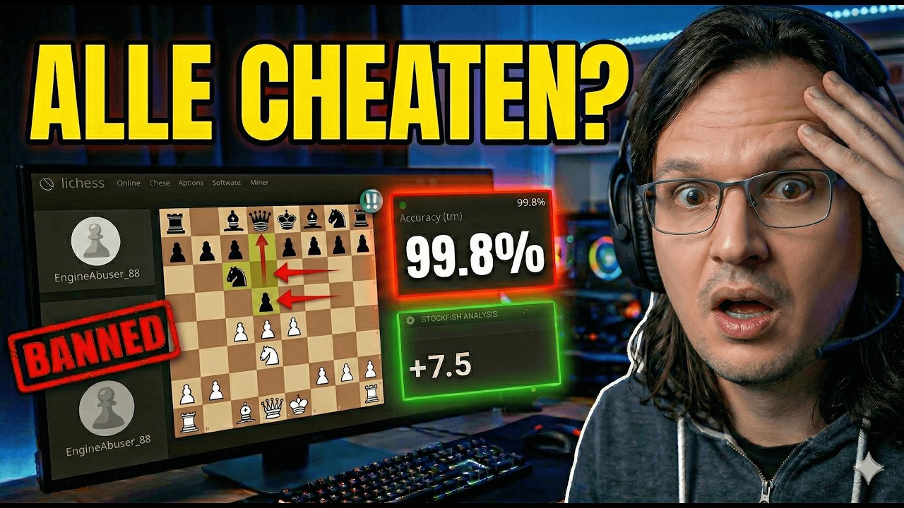 Cheating im Online-Schach eskaliert...