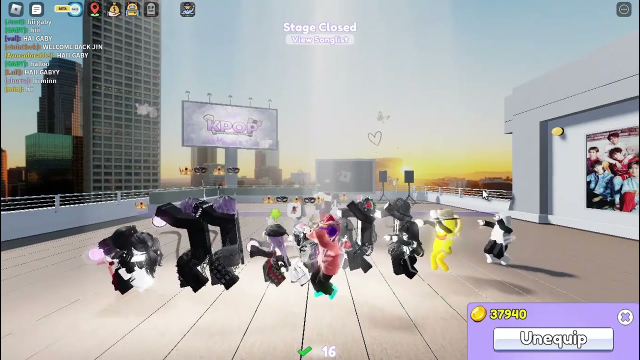 KPOP Random Play Dance [897 Songs] / Roblox Gameplay /Level-24/ With friends