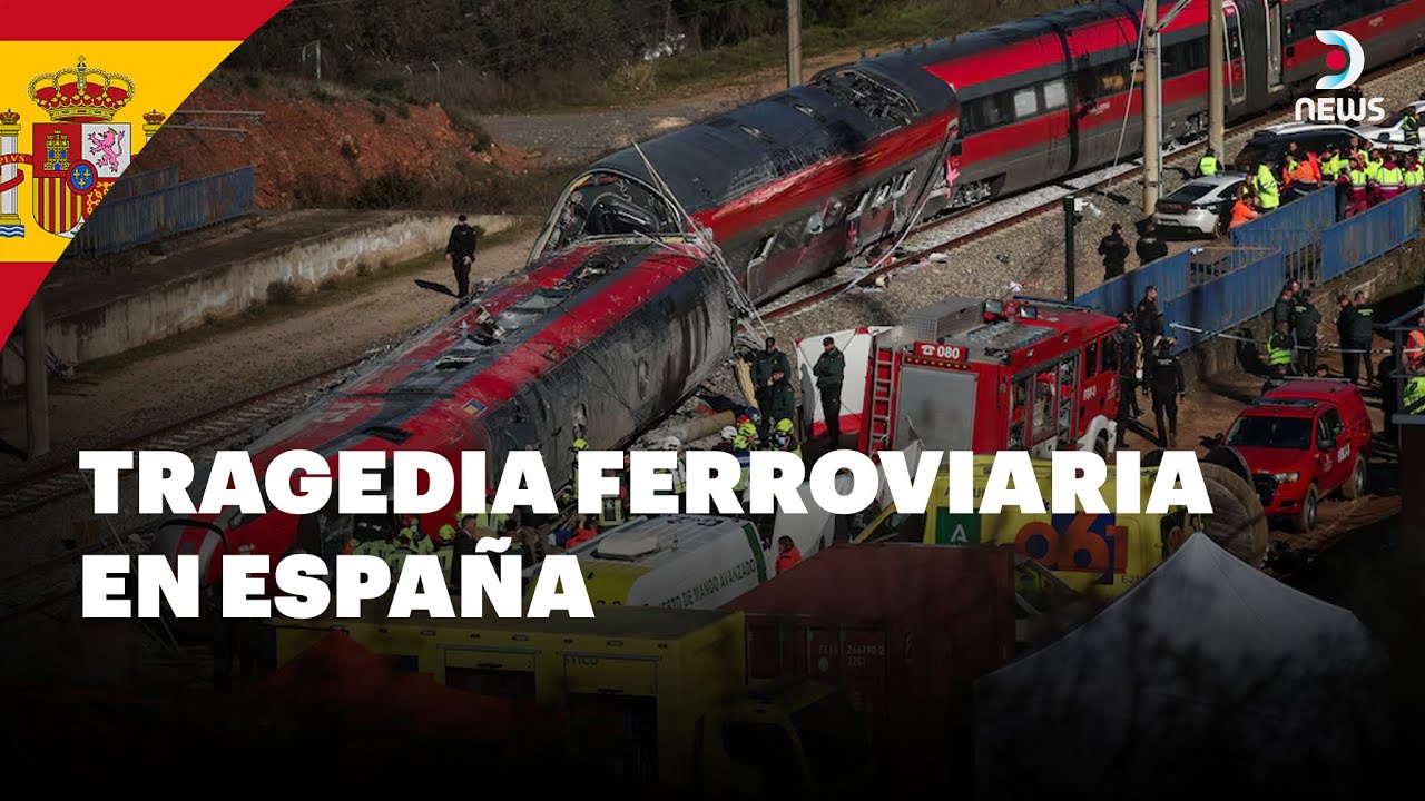🚨 Tragedia ferroviaria en España: chocaron dos trenes de alta velocidad | DNews