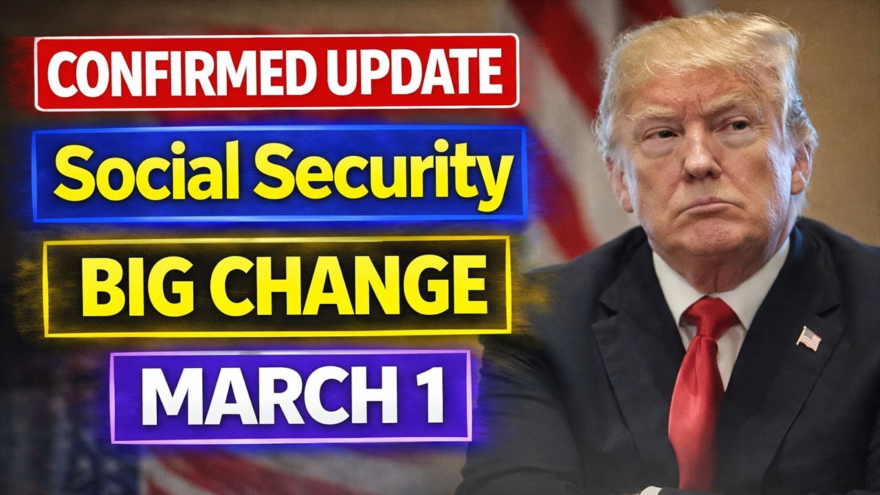 CONFIRMED: Major Social Security Change Starts March 1 &mdash; What You Must Know