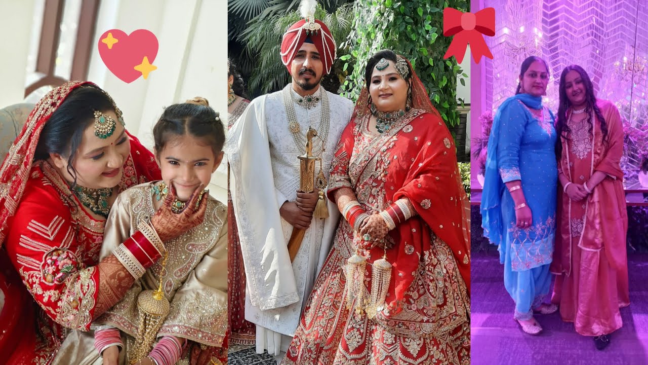 LOVELEEN MASSI KI SHADDI 🎉💝 HAPPY MARRIED LIFE MASSI 💞🎊