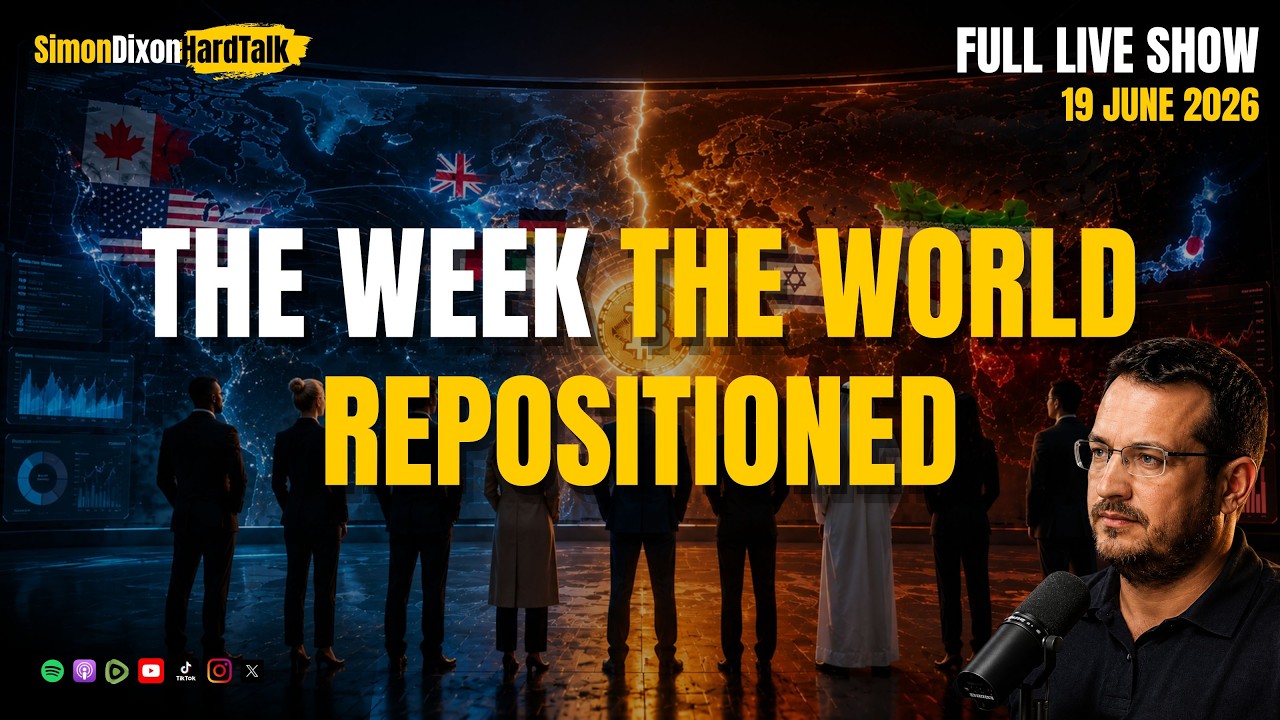 THE WEEK THE WORLD REPOSITIONED: G7, Iran, Israel, Central Banks & Bitcoin Treasury Companies