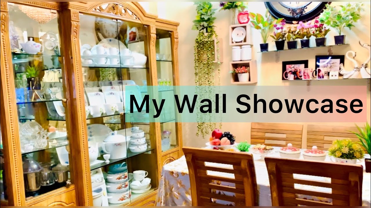 আমি কিভাবে আমার ওয়াল শোকেস সাজিয়ে রেখেছি|🥰wall showcase decoration|| wall shawcase decor ideas