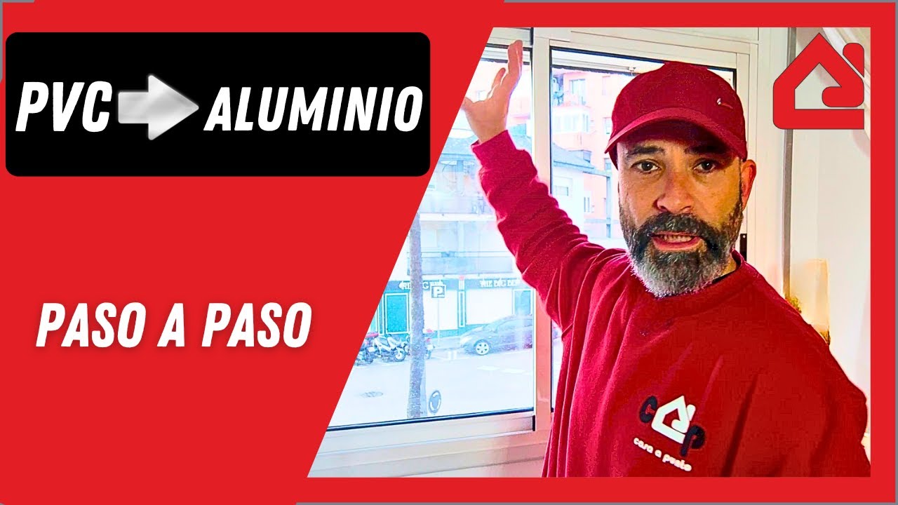 Cómo CAMBIAR Una PERSIANA Enrollable de PVC por una de ALUMINIO👌