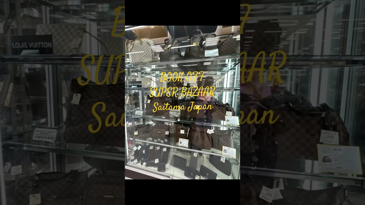 Book Off Super Bazaar,Sale Preloved Bags in japan,Branded Preloved Bag😅h